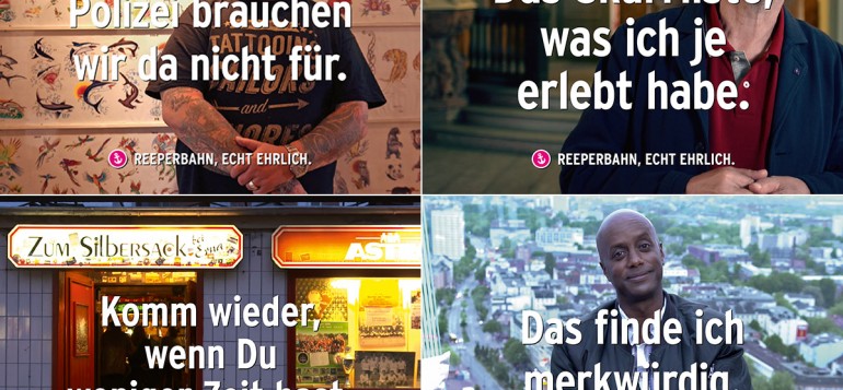 Reeperbahn, echt ehrlich.