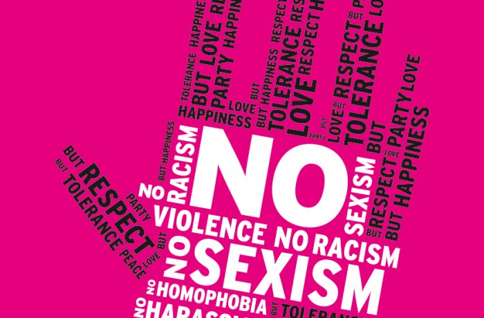 NO SEXISM! NO RACISM!